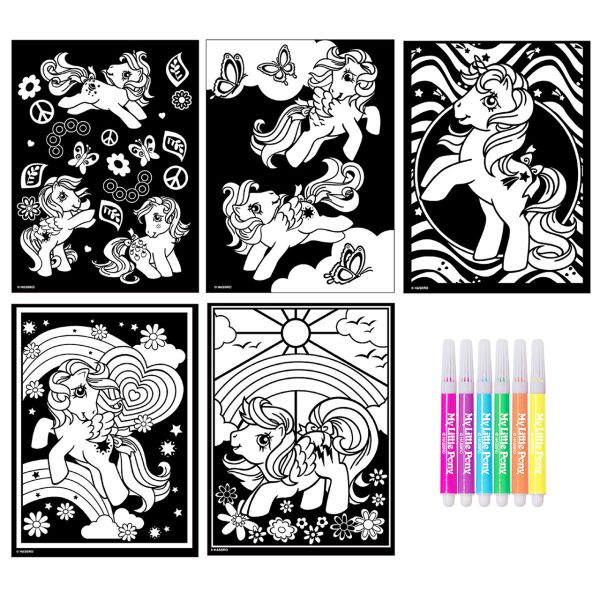 My Little Pony Velvet Poster Marker Set