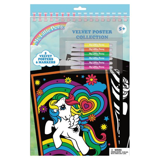 My Little Pony Velvet Poster Marker Set