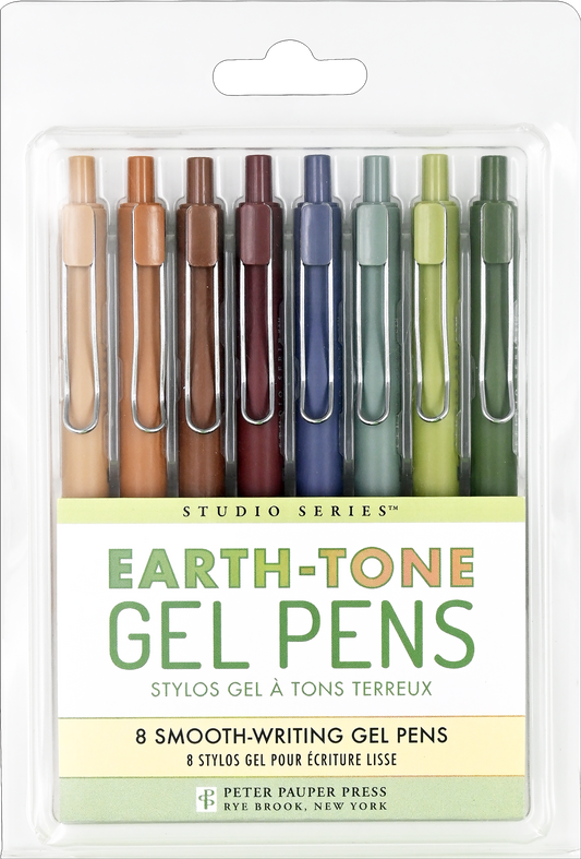 Peter Pauper Press - Earth-Tone Gel Pens