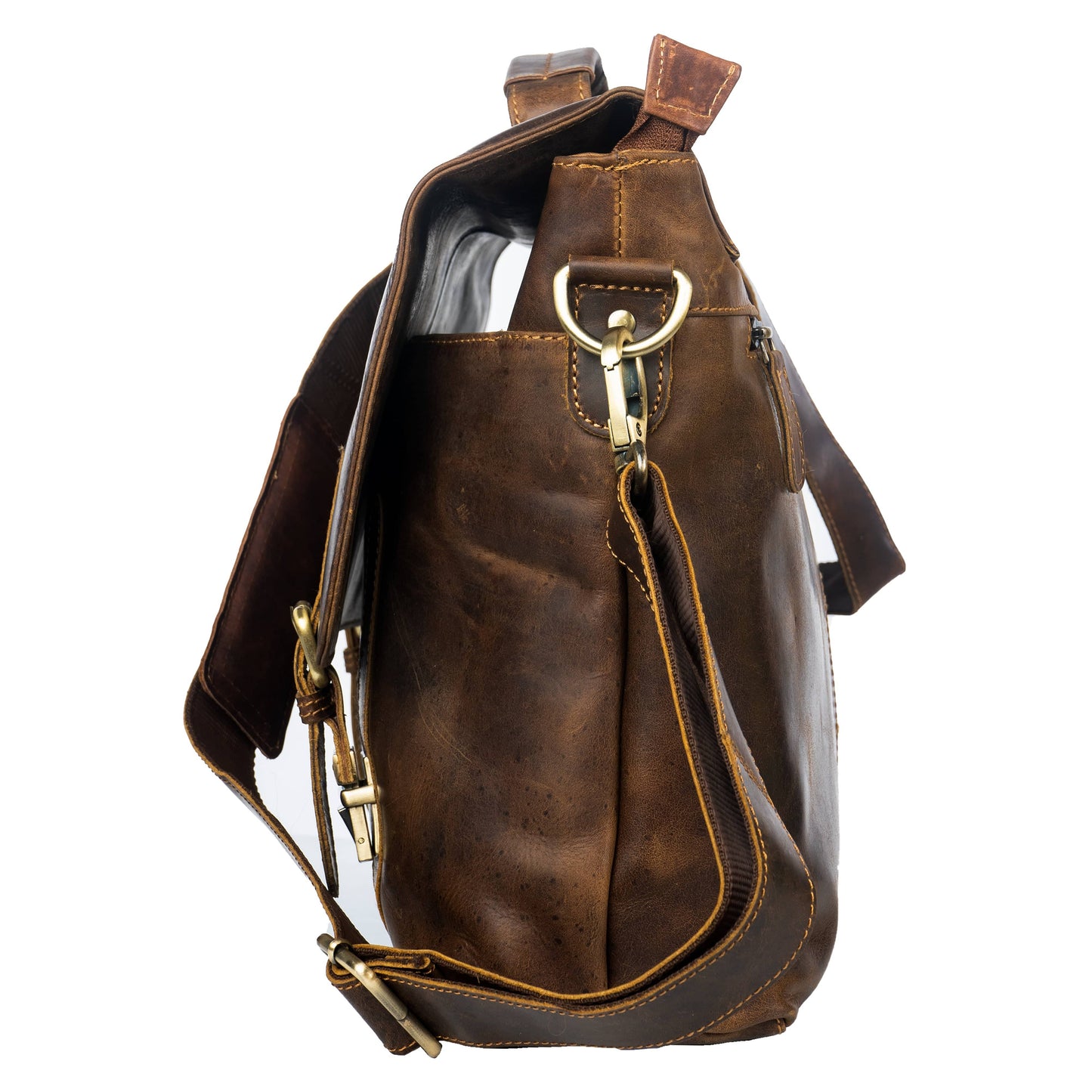 Greenwood Leather - Leather Laptop Bag Portland