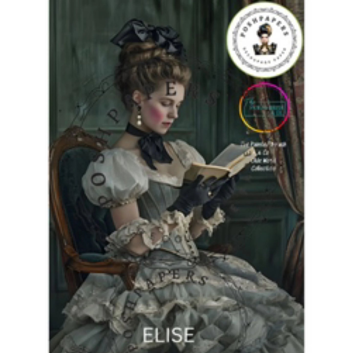 Posh Papers - Elise 50x76 cm