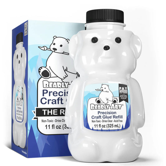 Bearly Art Precision Craft Glue The Refill 11 oz