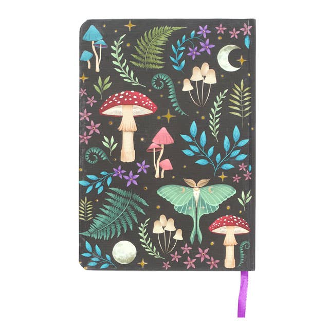 Something Different : Dark Forest Print A5 Notebook