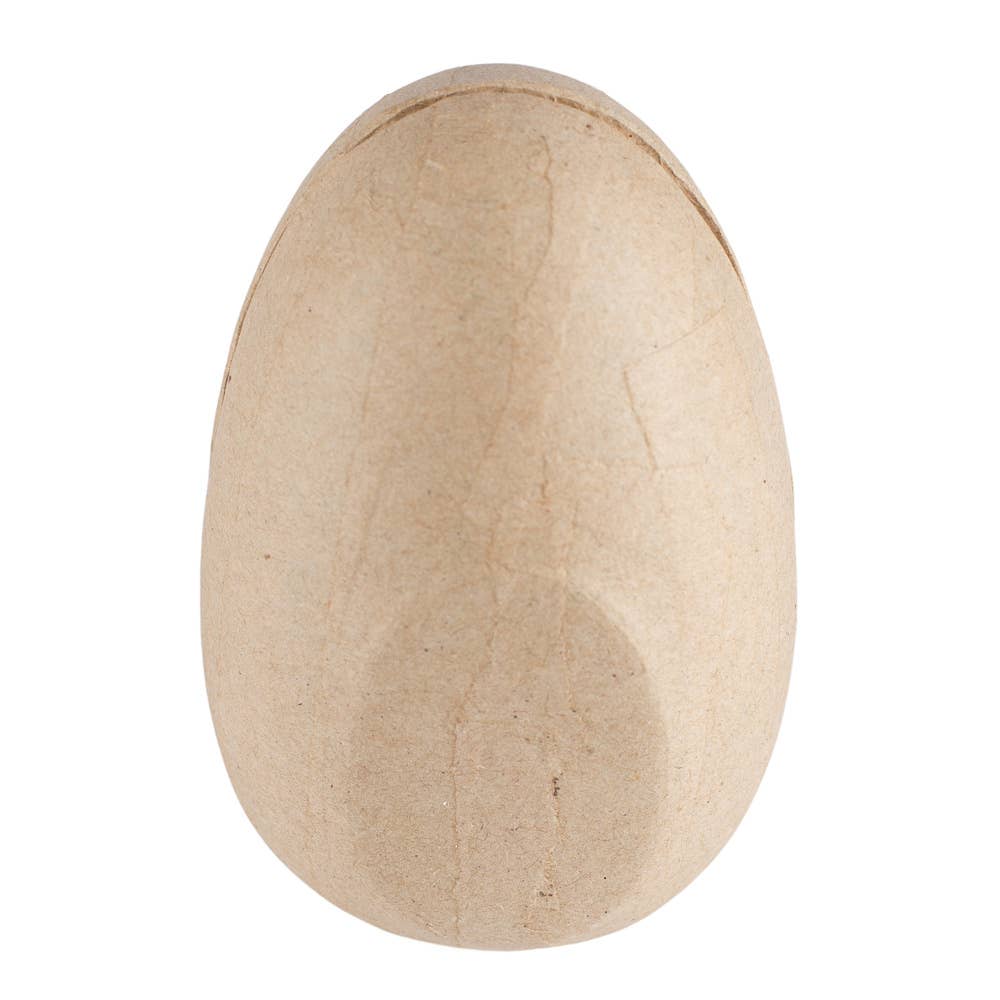 Factory Direct Craft - 5" Fillable Paper Mache Split German Easter Egg Box