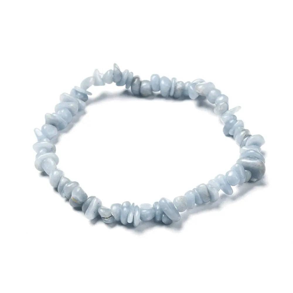 Arômes & Évasions : Angelite Chip Bracelet