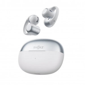 Shokz OpenDots 2 Open-Ear Clip-On True Wireless Bluetooth Earbuds Gray (EA1)