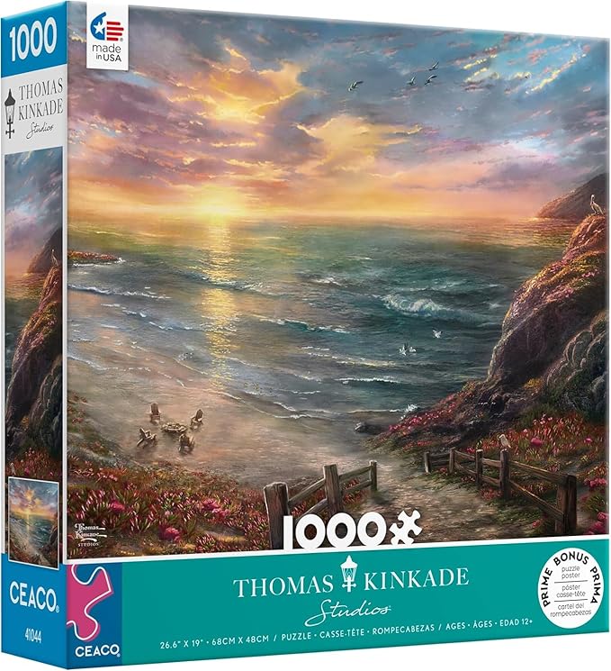CEACO 1000PC THOMAS KINKAD BEACHSIDE GATHERING