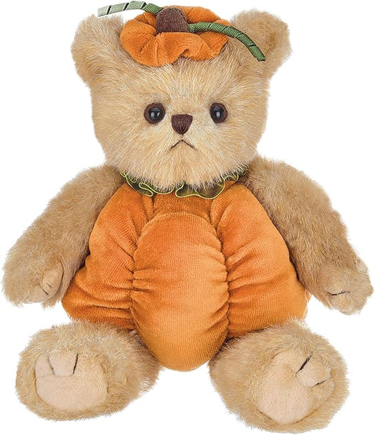 Bearington Collection : Izzy A. Pumpkin 10" Halloween Teddy Bear