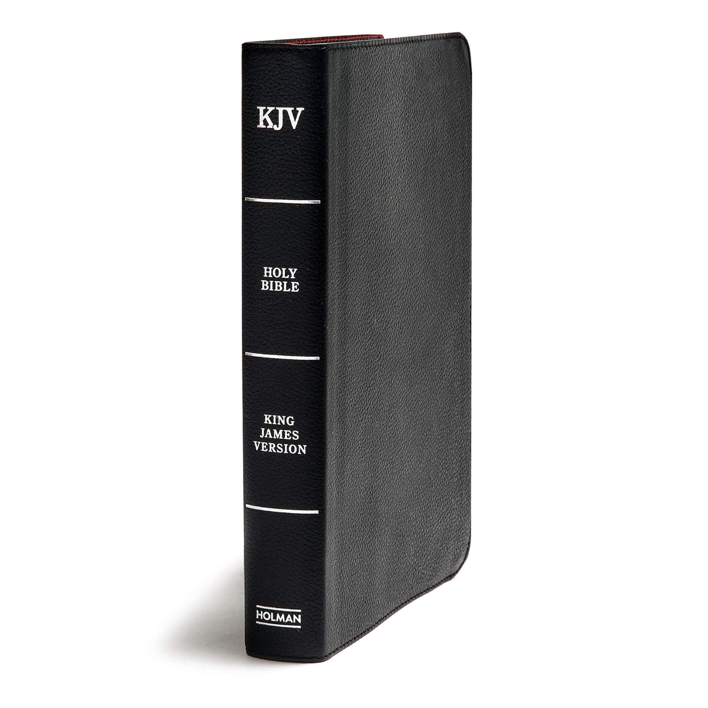 KJV Giant Print Reference Bible, Black Genuine Leather Leather Bound – Large Print