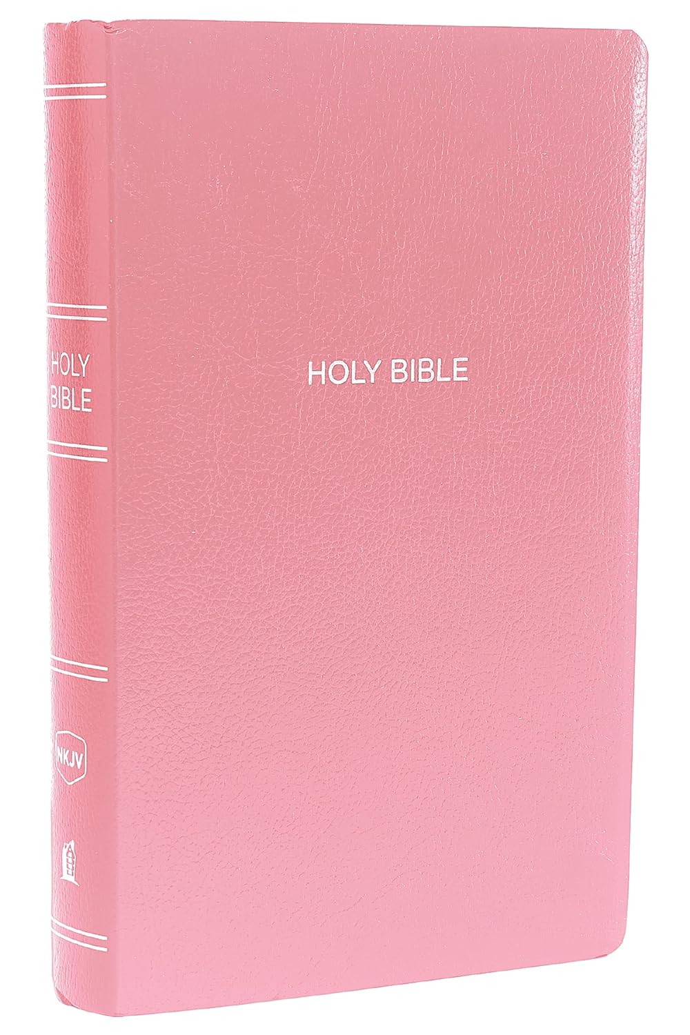 NKJV, Gift and Award Bible, Leather-Look Pink