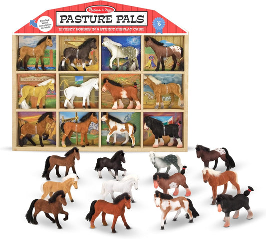 Melissa & Doug Pasture Pals 12 Collectible Horses