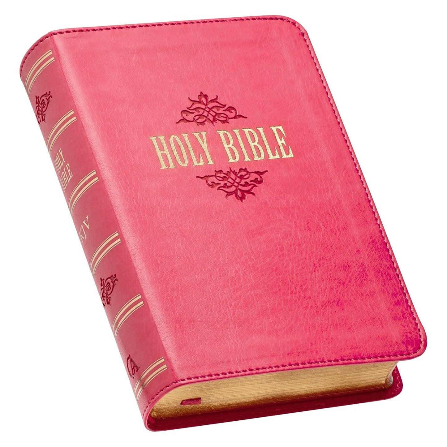 KJV Large Print Compact Bible - Pink