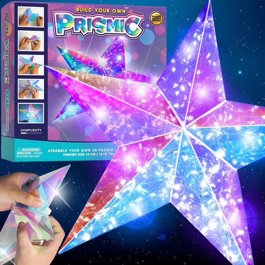 Purple Ladybug - Prismic Star Puzzle Lantern