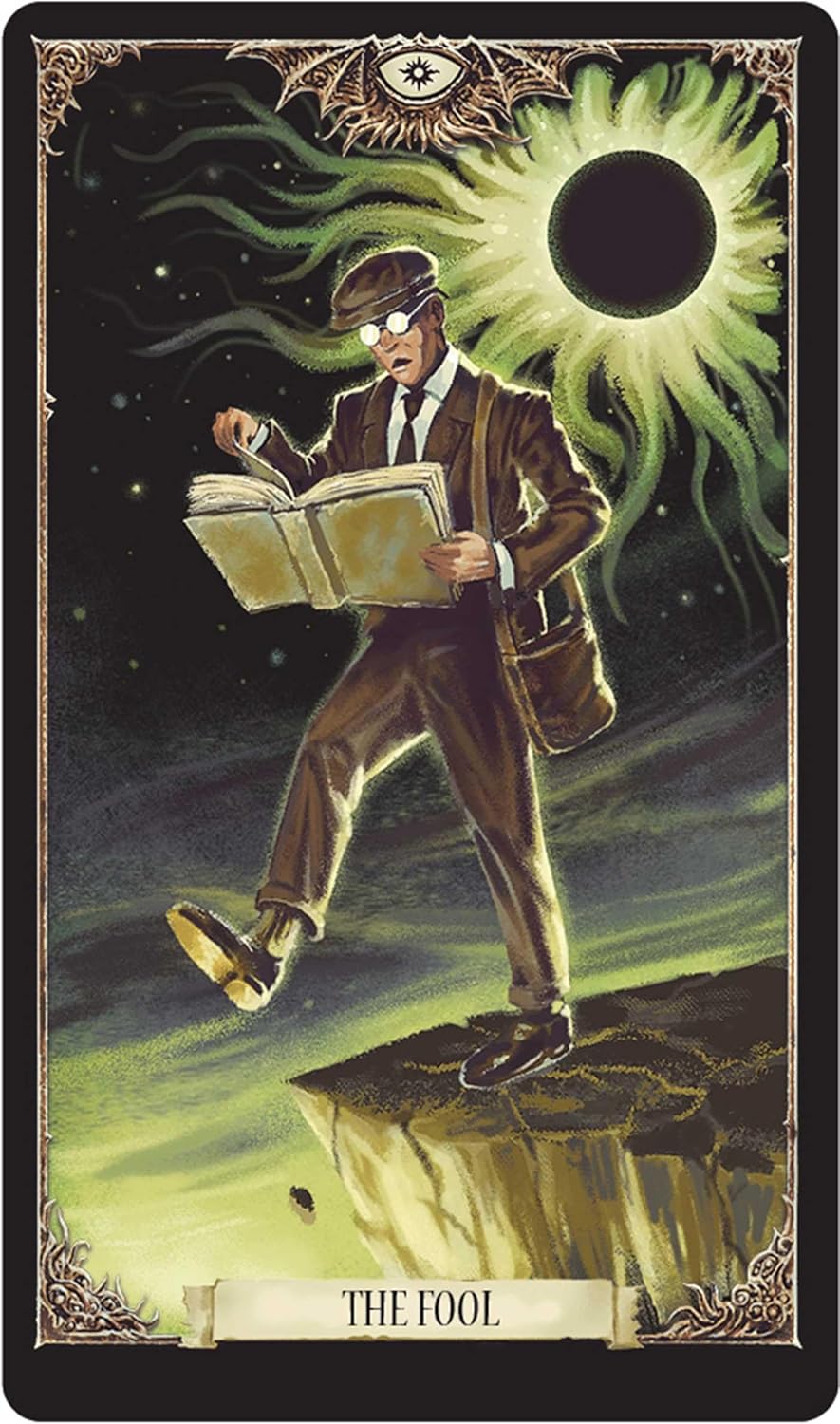 Necronomicon Tiny Tarot Deck and Guidebook