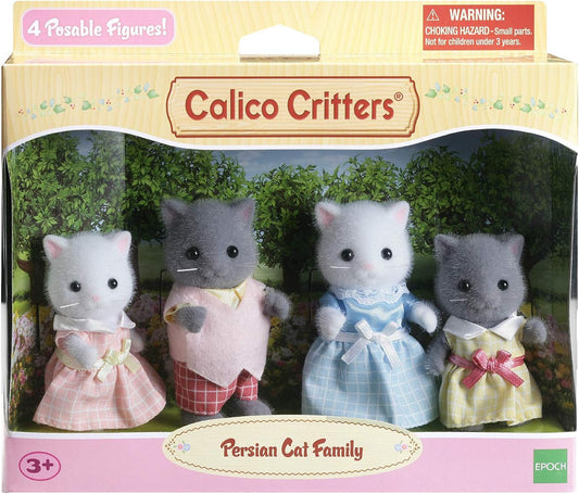 Calico Critters - Persian Cat Family
