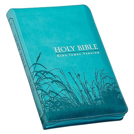 KJV Holy Bible, Standard Size Thumb Index - Zipper Closure