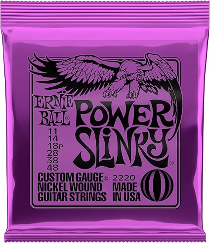 ERNIE BALL POWER SLINKY ELECTRIC GUITAR STRINGS