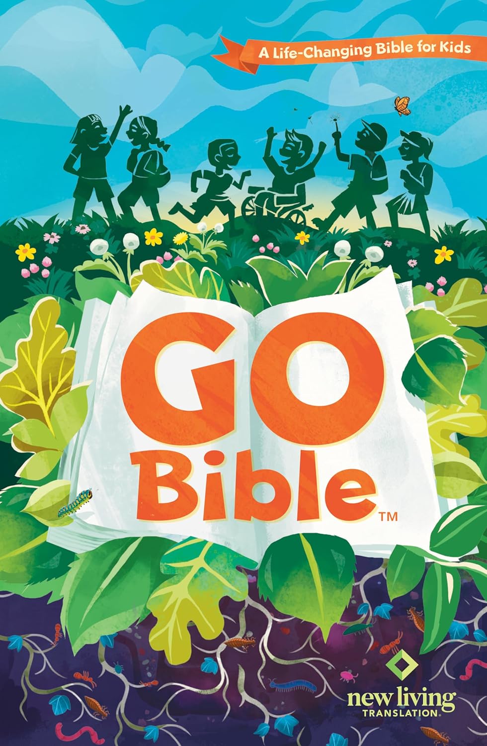 NLT Go Bible for Kids : A Life Changing Bible for Kids - Hardcover