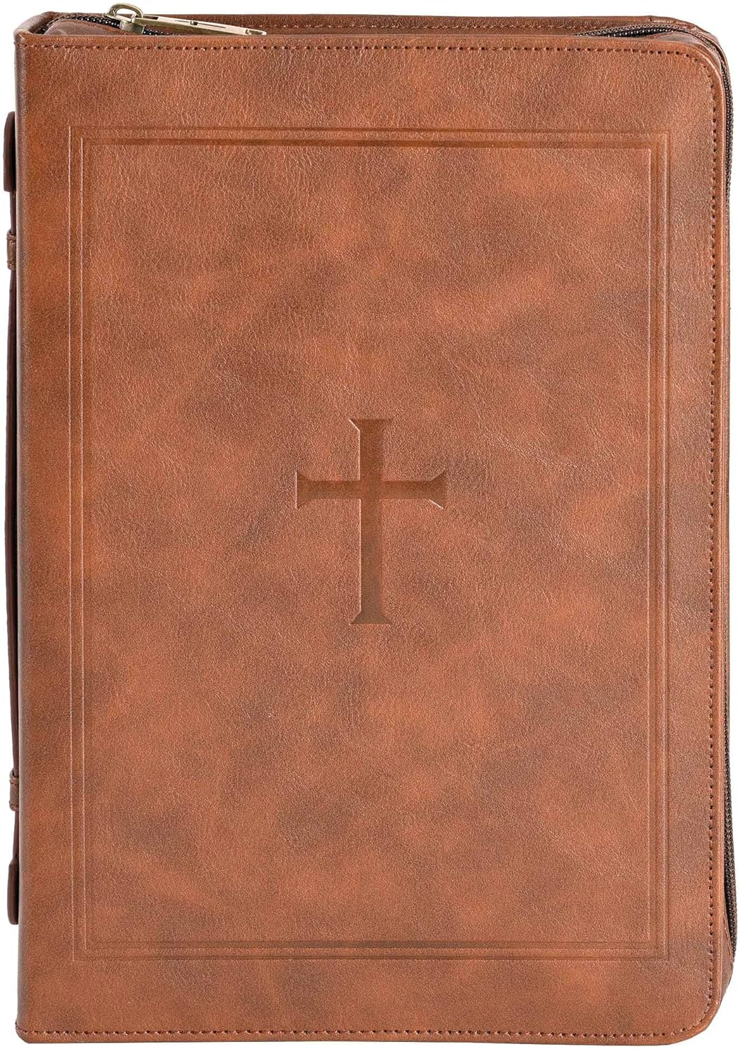 White Dove Designs : Bible Cover XLG Brown