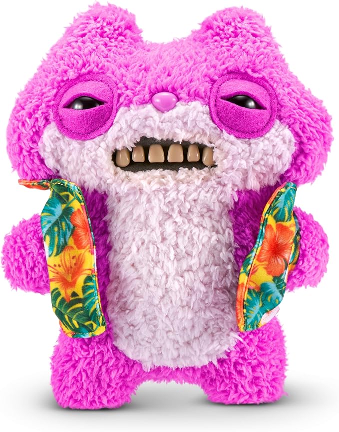 Fuggler-Vacay Vibes 9"-Series 1-Plush Sketchy Squirrel Pink