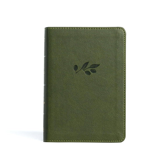 KJV Large Print Compact Reference Bible - Olive