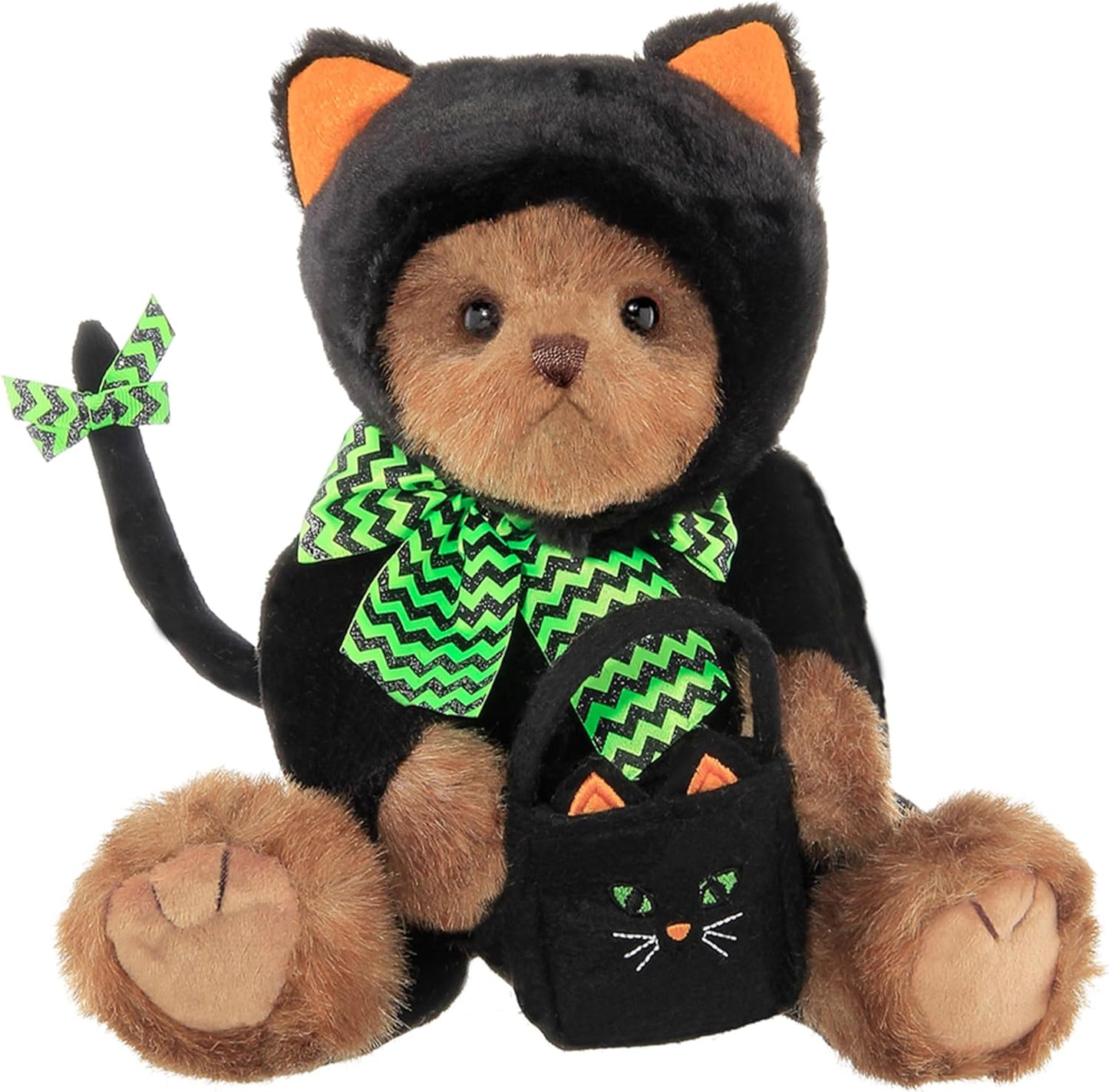 Bearington Collection : Midnight Magic Halloween Plush 12" Teddy Bear