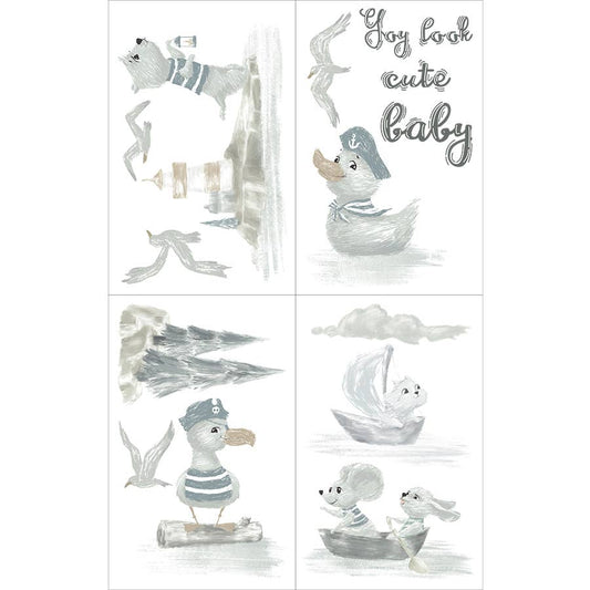 Hokus Pokus - Decor Transfer - Large Cut Into 4 Sheets - You Look Cute Baby 35x24"