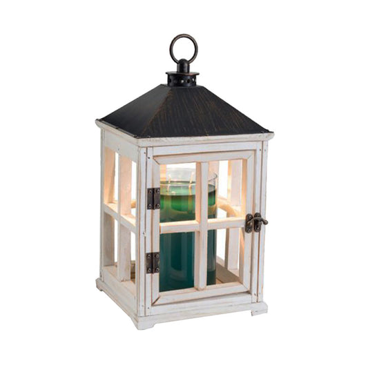 WOODEN CANDLE LANTERN WARMER