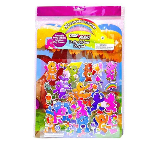 Care Bears Puffy Sticker Playset 50pc