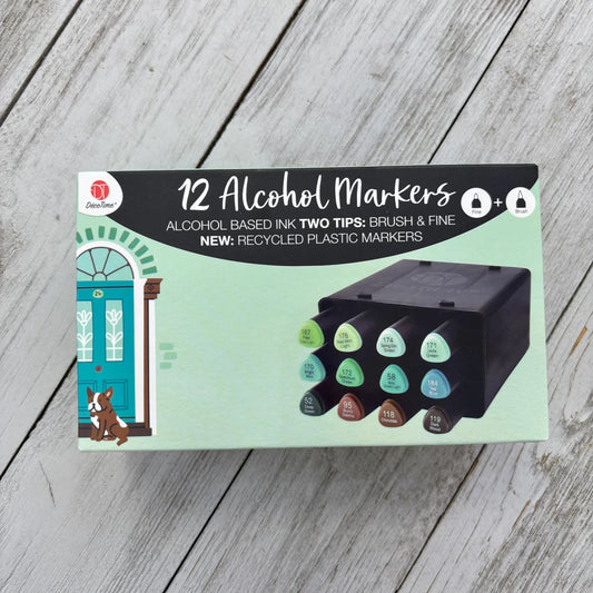 Decotime - Alcohol Markers - Forest Harmony 12pcs
