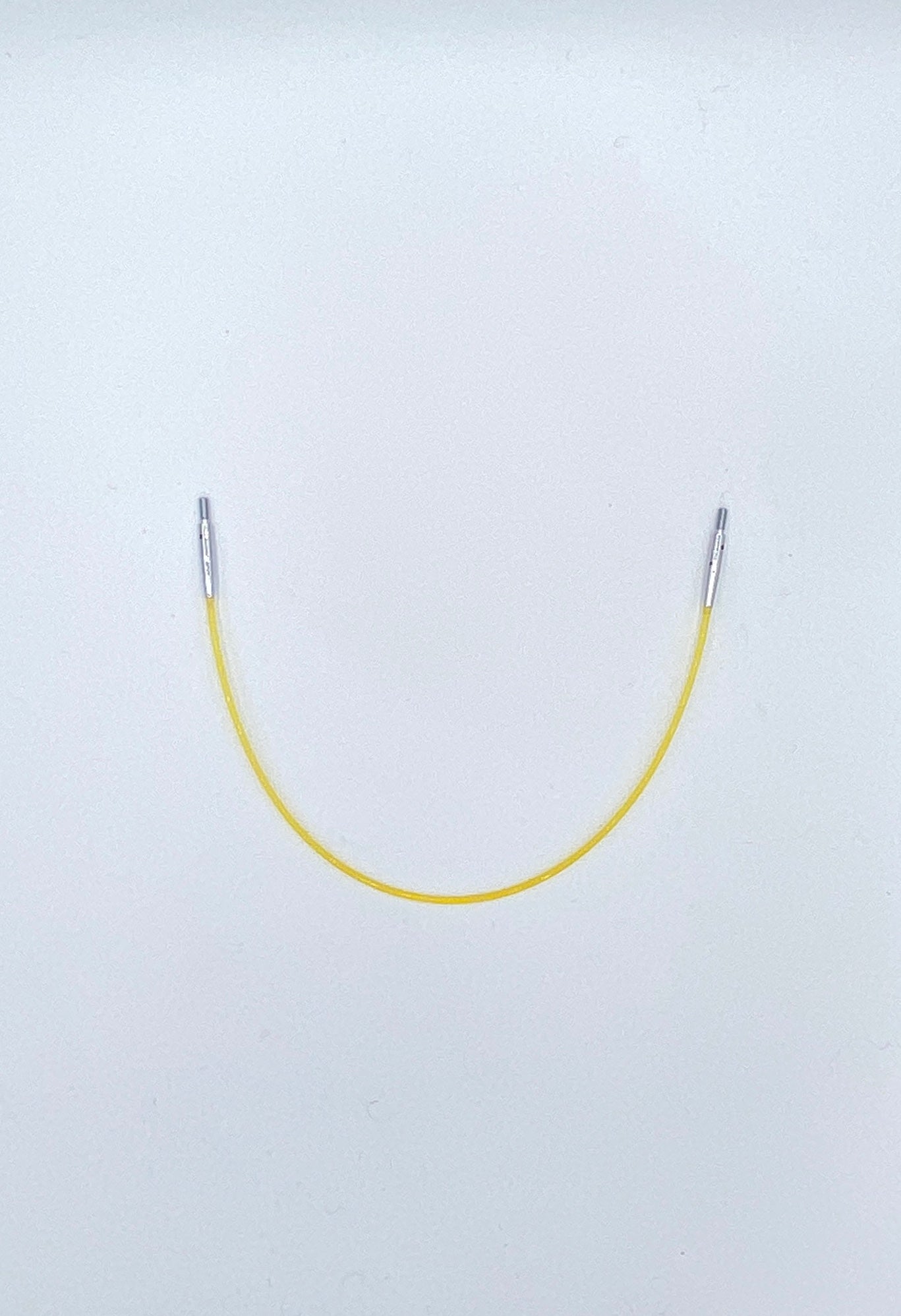KNITPRO Interchangeable Needle Cable40cm Yellow 20cm (8 in.)