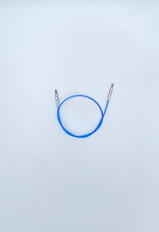 KNITPRO Interchangeable Needle Cable 50cm Blue 30cm (12 in.)