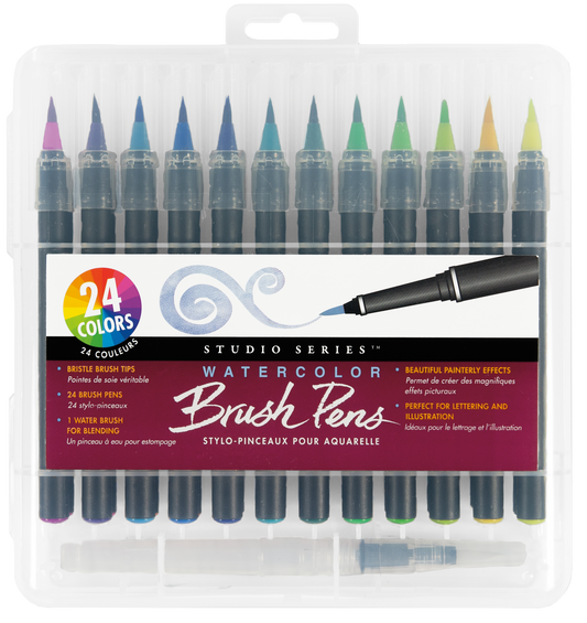 Peter Pauper Press - Studio Series Watercolor Brush Pens