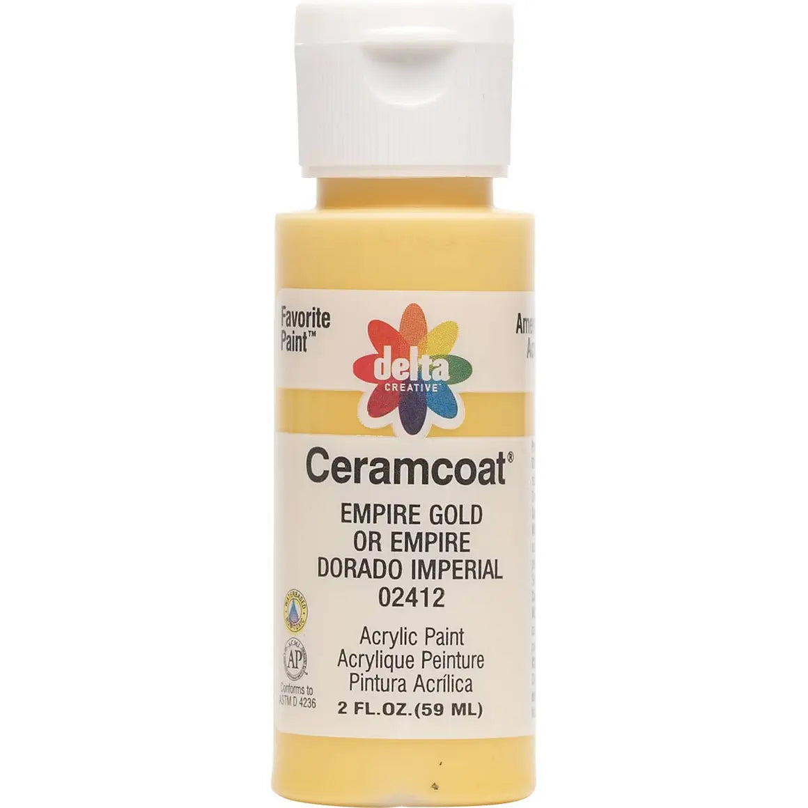 Delta Ceramacoat Matte Acrylic Paint 59 ml - Colour Variety
