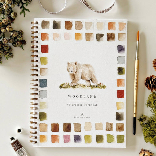 Emily Lex Studio - Watercolor Workbook Woodland