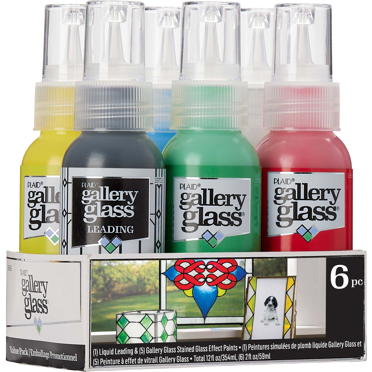 Gallery Glass : Paint Set Basic - Set of 6