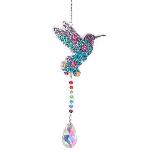 Diamond Brands - Hummingbird Diamond Painting Suncatcher