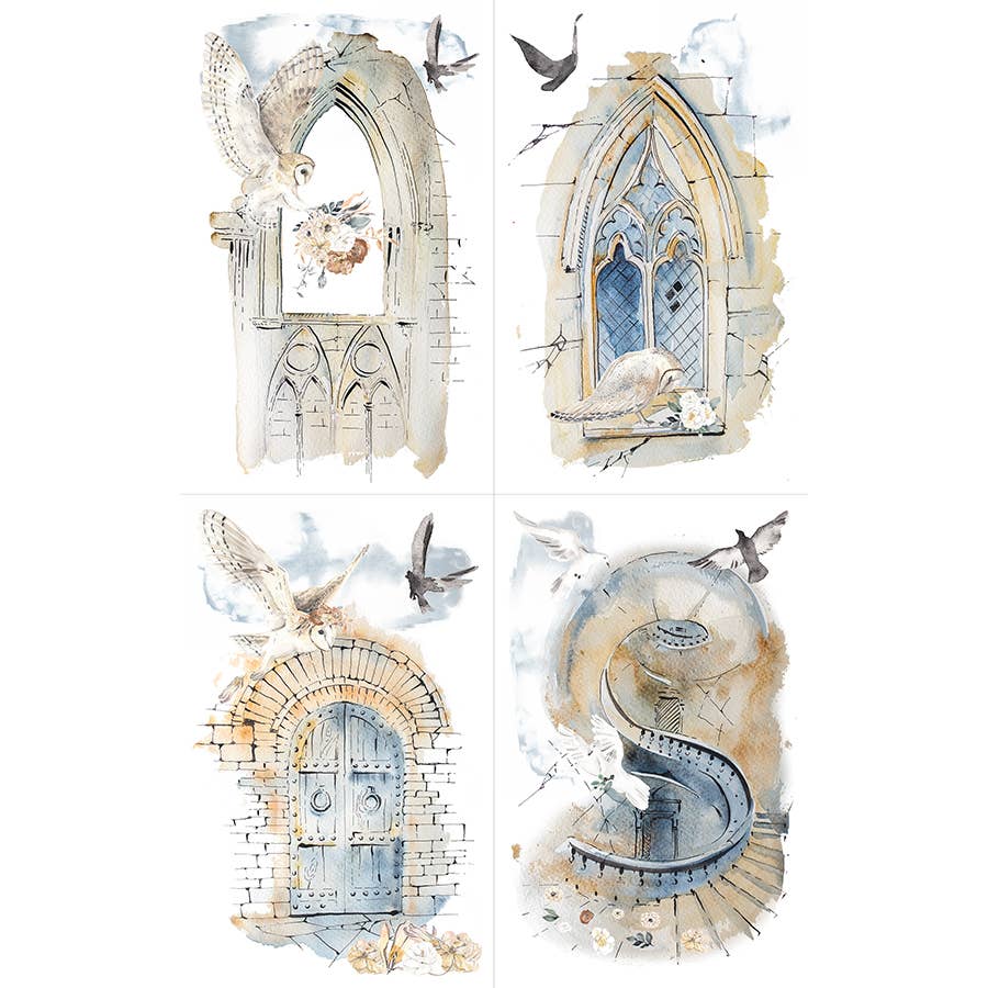 Hokus Pokus Decor Transfer Faite De Pierre