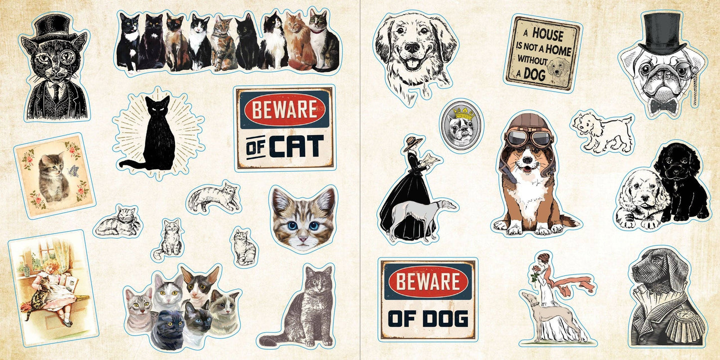 Peter Pauper Press - Loads of Ephemera Sticker Book (580 stickers)