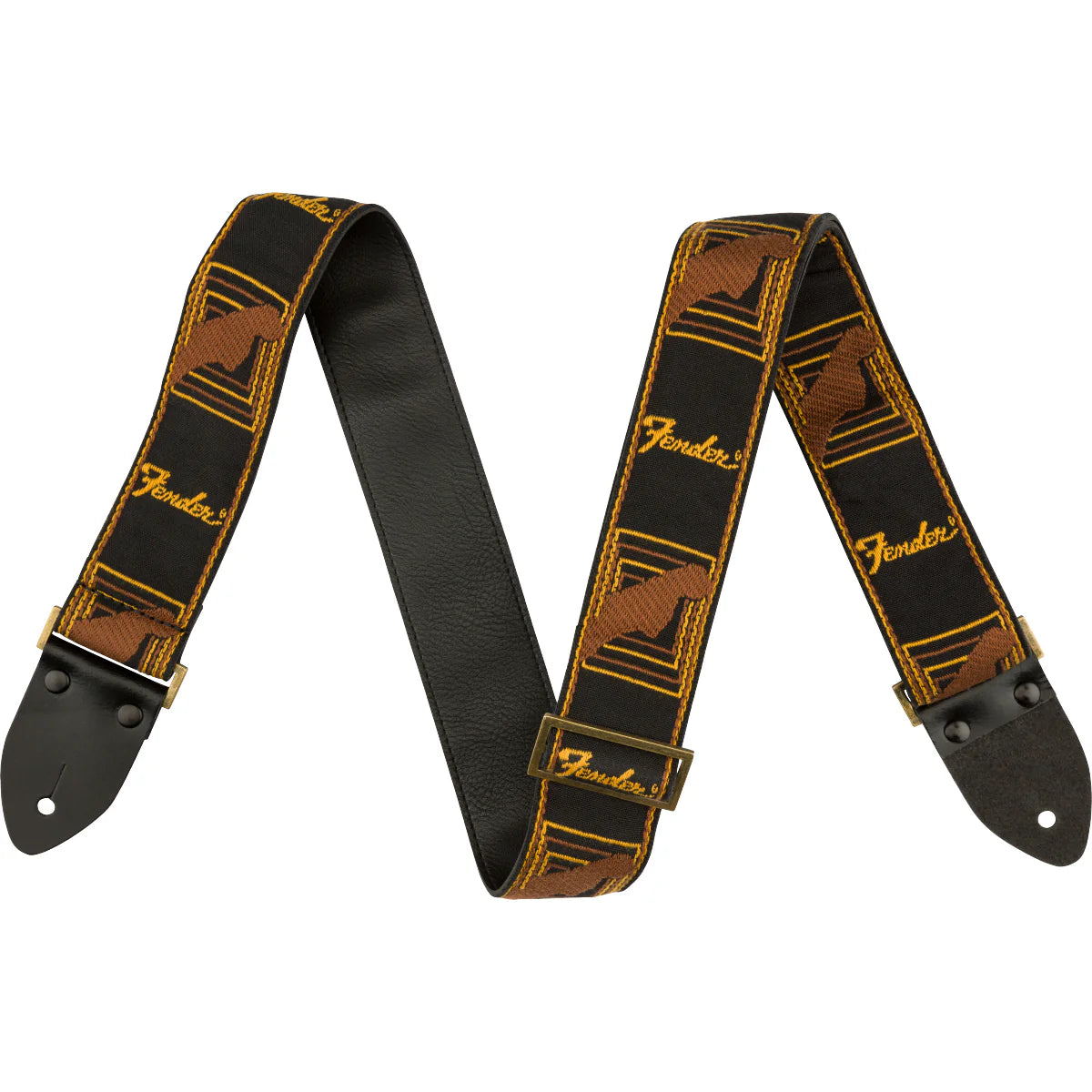 Fender Legacy Vintage Monogram Guitar Strap SKU: 0990680003 | UPC: 885978558230