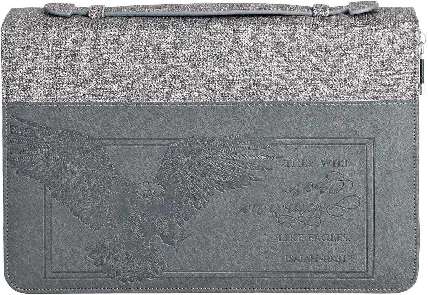 They Will Soar On Wings Like Eagles Bible Cover Extra Large