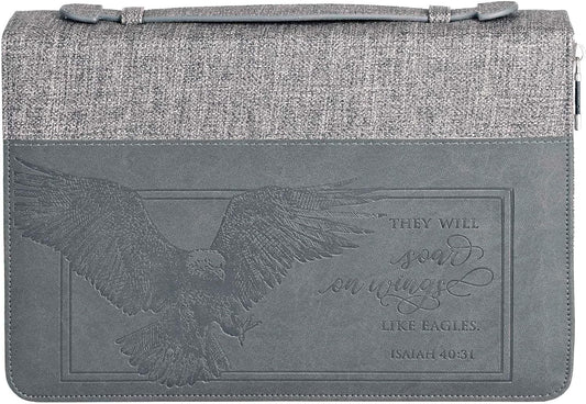 They Will Soar On Wings Like Eagles Bible Cover Large
