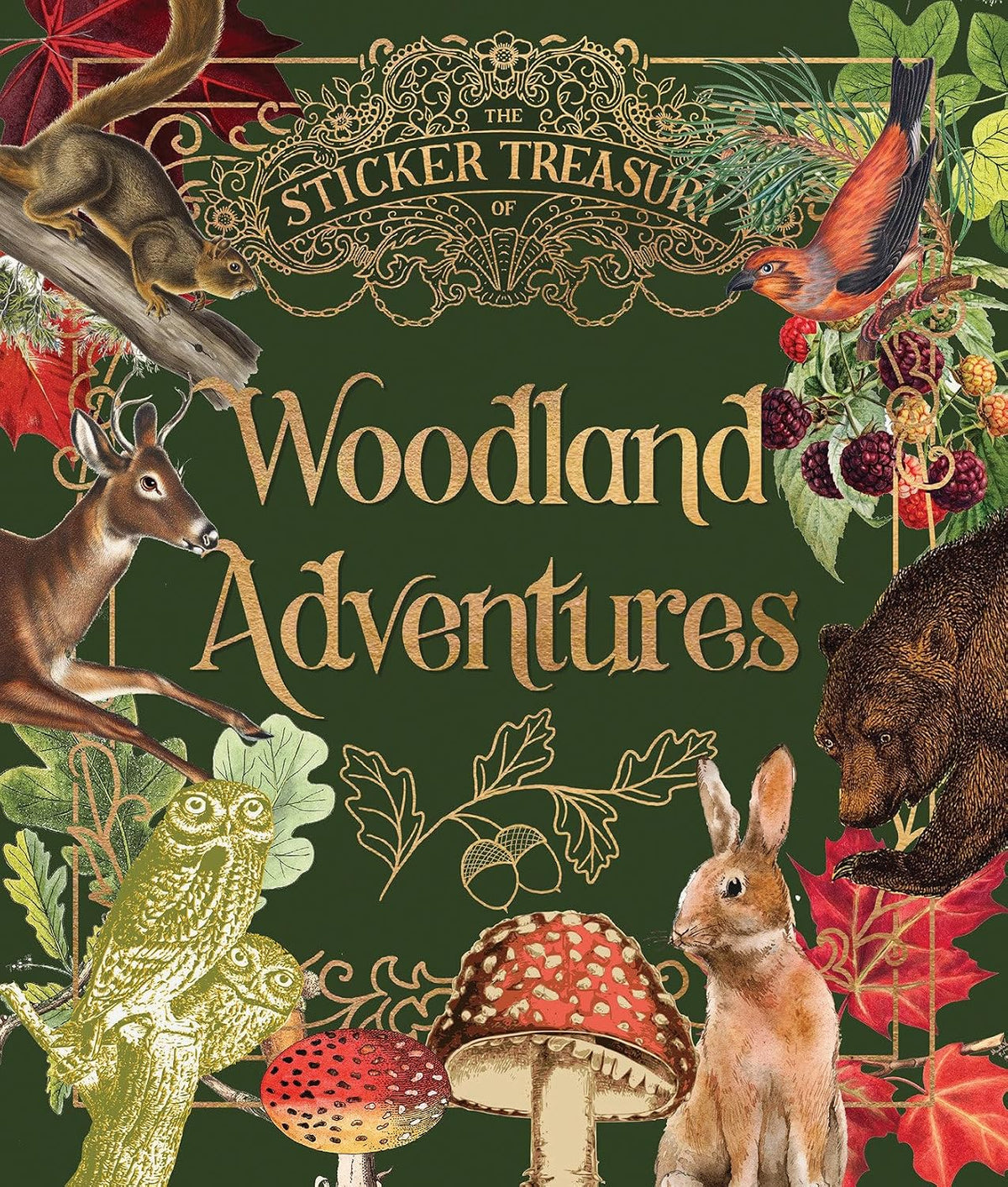The Sticker Treasury of Woodland Adventures