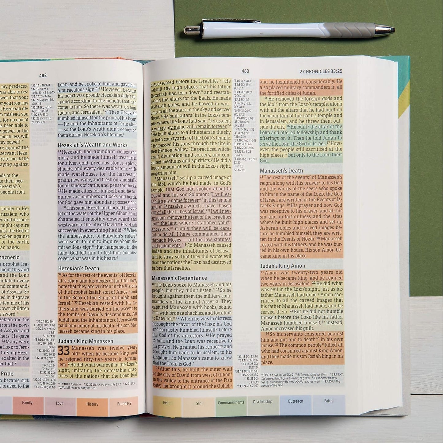 CSB Rainbow Study Bible Hardcover