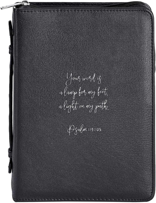 Your Word Is A Lamp For My Feet, A Light For My Path Bible Cover