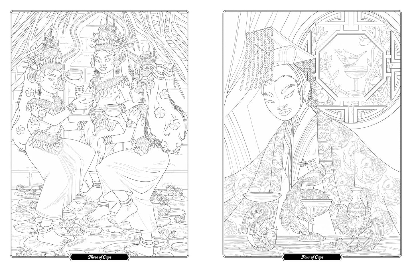 Tarot of the Divine Colouring Book