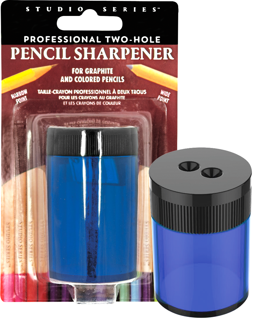 Peter Pauper Press - Studio Series Professional 2-Hole Pencil Sharpener