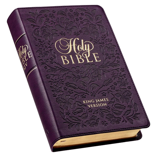 KJV Holy Bible Giant Print - Purple