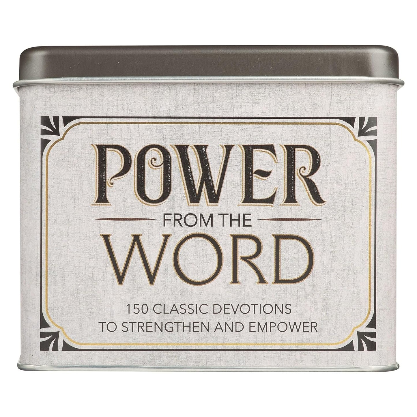 Power from the Word Cards in a Tin
