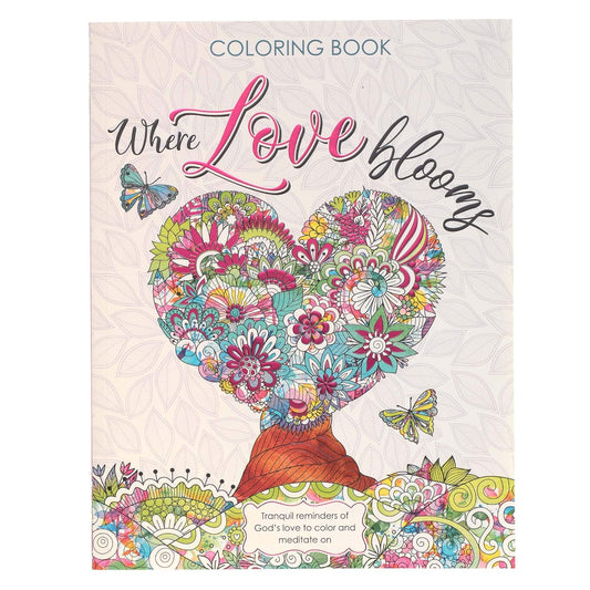 Colouring Book Where Love Blooms